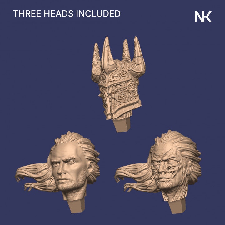 Vaeter the Branded Knight | Aussie 3D Printed Miniatures and Terrain