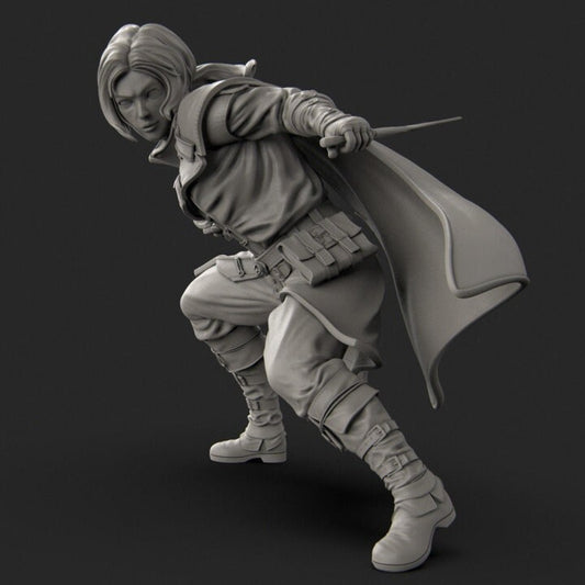 Morana the Halfling Rogue, Powerful NPC, Ernest Nemirovsky | Dungeons and Dragons | Pathfinder | Table Top RPG | 3D Printed Model