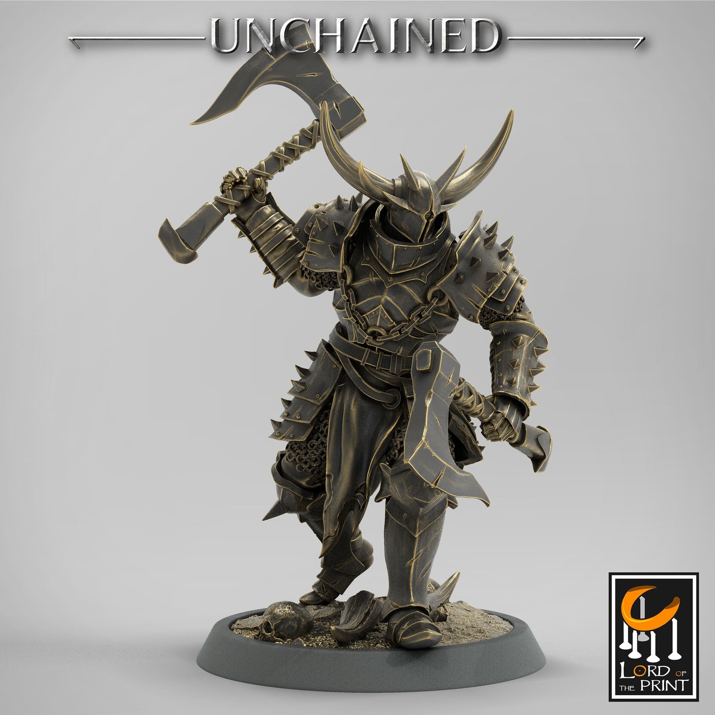 Dual Axe Squadron, Unchained, Lord of the Print | Dungeons and Dragons | Pathfinder | Table Top RPG | 3D Printed Model