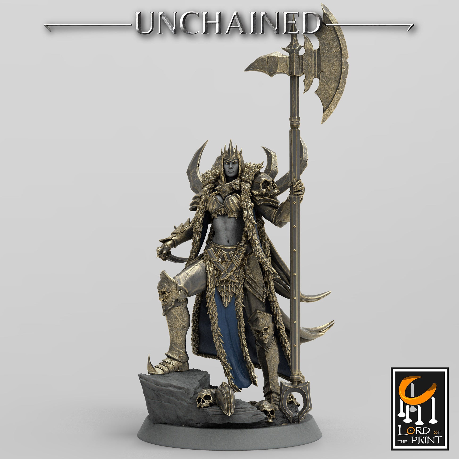 King Olaf's Generals, Unchained, Lord of the Print | Dungeons and Dragons | Pathfinder | Table Top RPG | 3D Printed Model