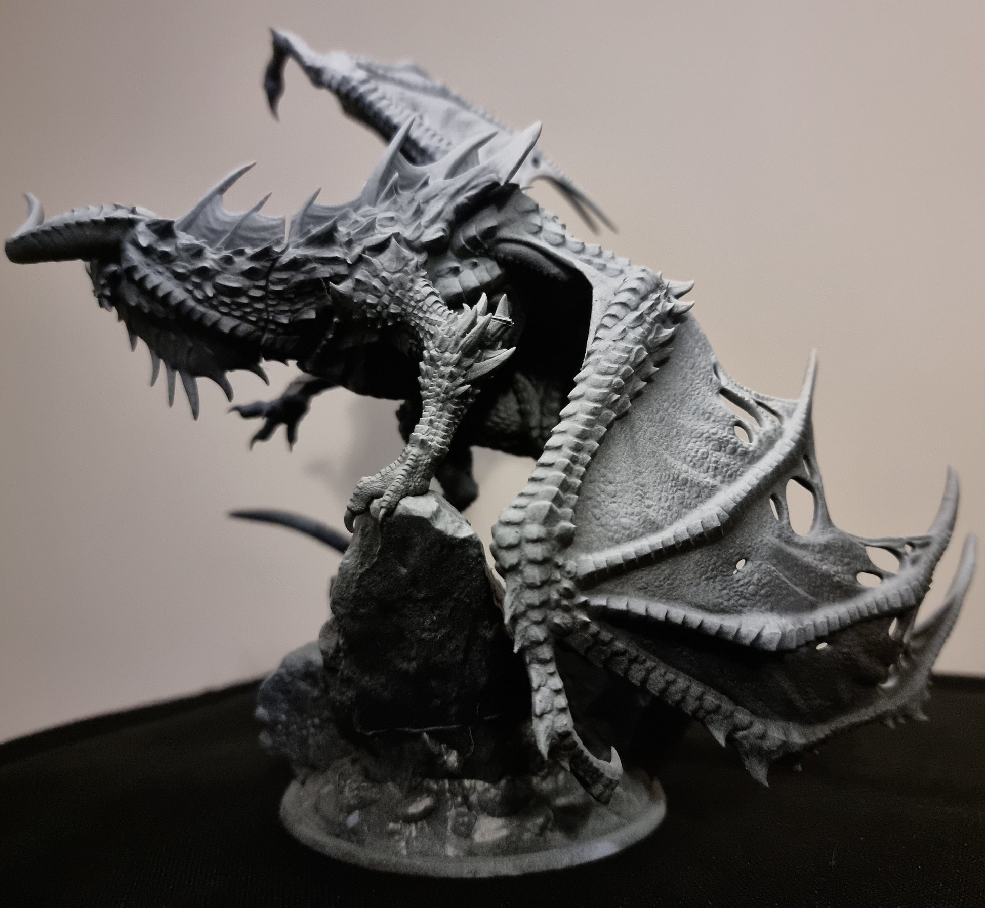 Tiamat (Single Headed Variant), God Dragon, Lord of the Print | Dungeons and Dragons | Pathfinder | Table Top RPG | 3D Printed Model