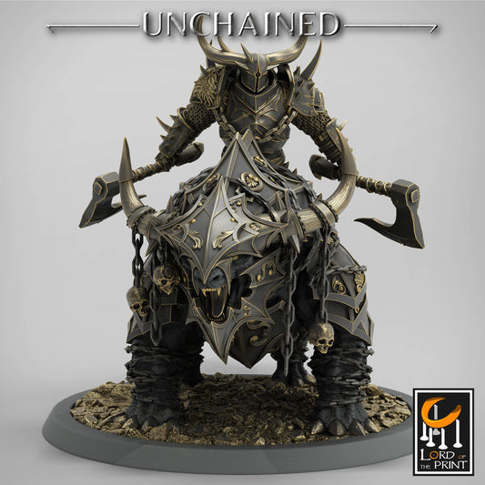 Araki Axe Soldiers, Unchained, Lord of the Print | Dungeons and Dragons | Pathfinder | Table Top RPG | 3D Printed Model