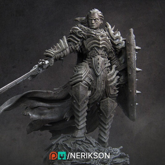 Vaeter the Branded Knight, Powerful NPC, Ernest Nemirovsky | Dungeons and Dragons | Pathfinder | Table Top RPG | 3D Printed Model