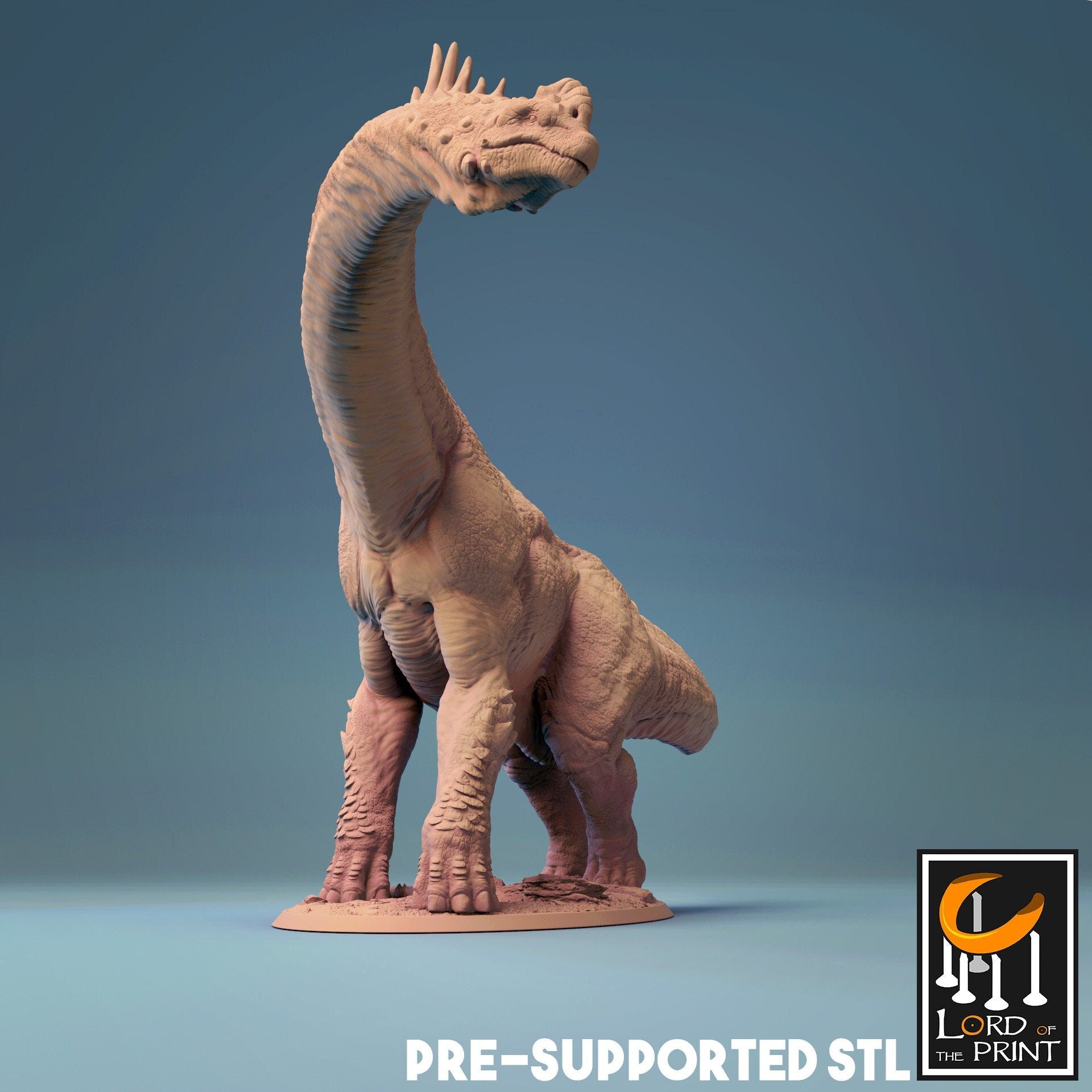 Brachiosaurus Wild | Aussie 3D Printed Miniatures and Terrain