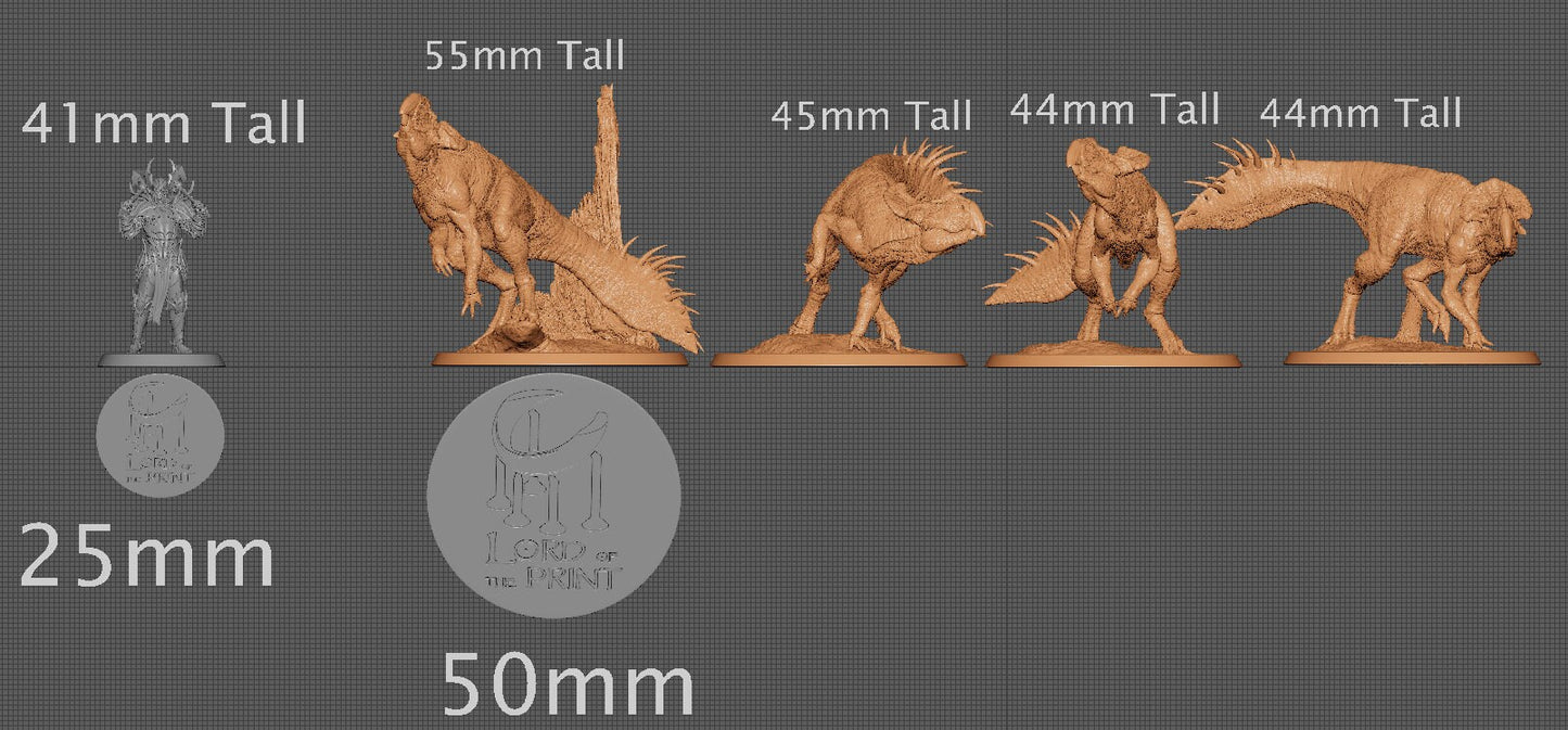 Protoceratops, Dinotopia, Lord of the Print | Dungeons and Dragons | Pathfinder | Table Top RPG | 3D Printed Model