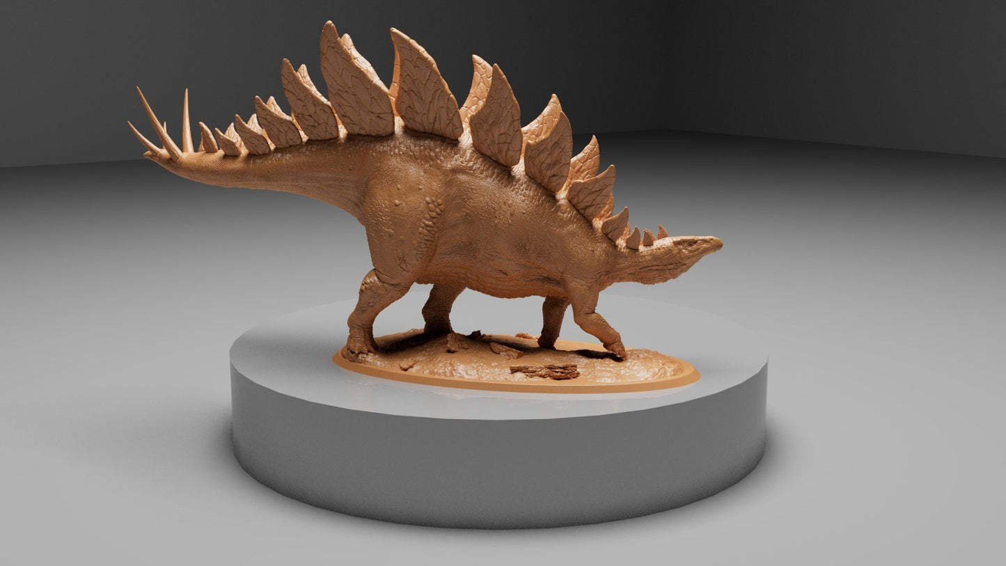 Stegosaurus, Dinotopia, Lord of the Print | Dungeons and Dragons | Pathfinder | Table Top RPG | 3D Printed Model