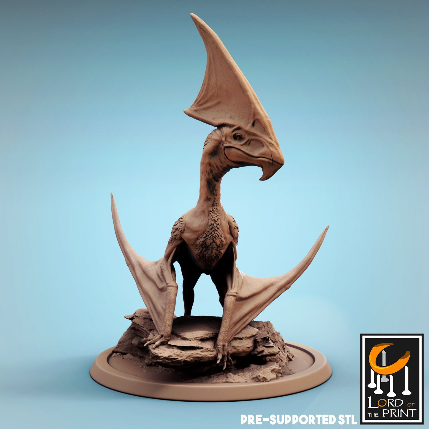 Tupandactylus, Dinotopia, Lord of the Print | Dungeons and Dragons | Pathfinder | Table Top RPG | 3D Printed Model