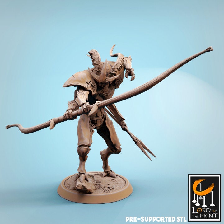 Thri-Kreen, Lord of the Print | Dungeons and Dragons | Pathfinder | Table Top RPG | 3D Printed Model