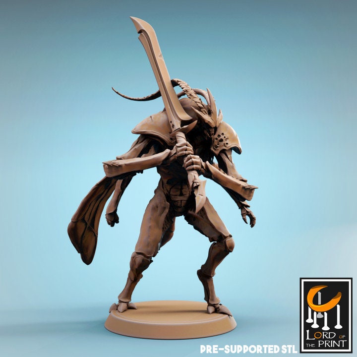 Thri-Kreen | Aussie 3D Printed Miniatures and Terrain