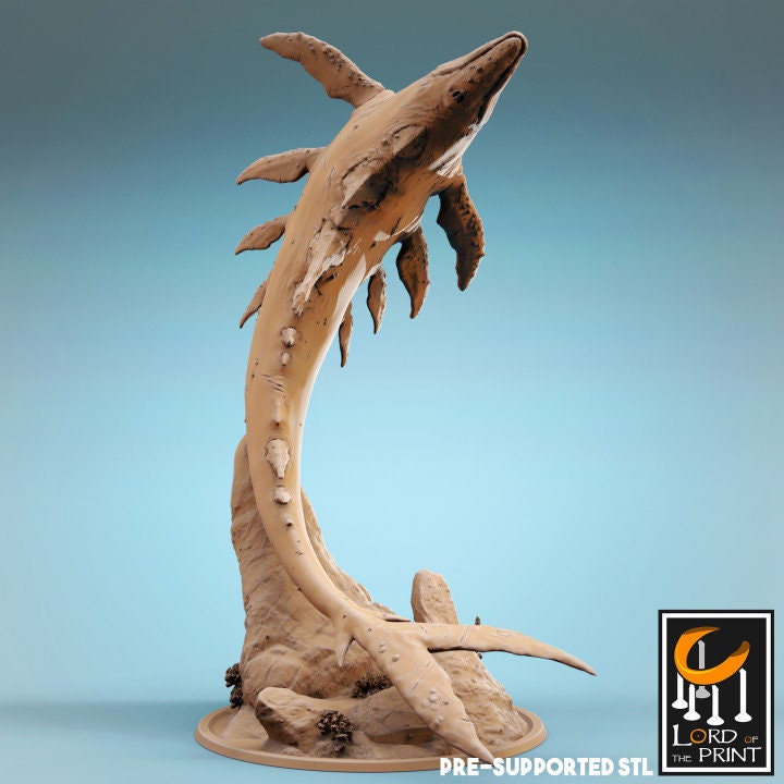 Bearded Whales, Lord of the Print | Dungeons and Dragons | Pathfinder | Table Top RPG | 3D Printed Model