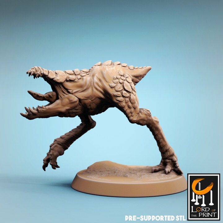 Scavengers, Monsters, Lord of the Print | Dungeons and Dragons | Pathfinder | Table Top RPG | 3D Printed Model