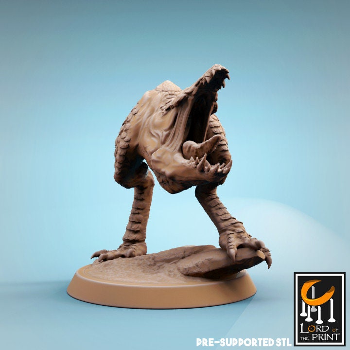 Scavengers, Monsters, Lord of the Print | Dungeons and Dragons | Pathfinder | Table Top RPG | 3D Printed Model