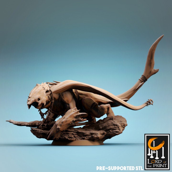 Ray-men Bow Squad, Lord of the Print | Dungeons and Dragons | Pathfinder | Table Top RPG | 3D Printed Model