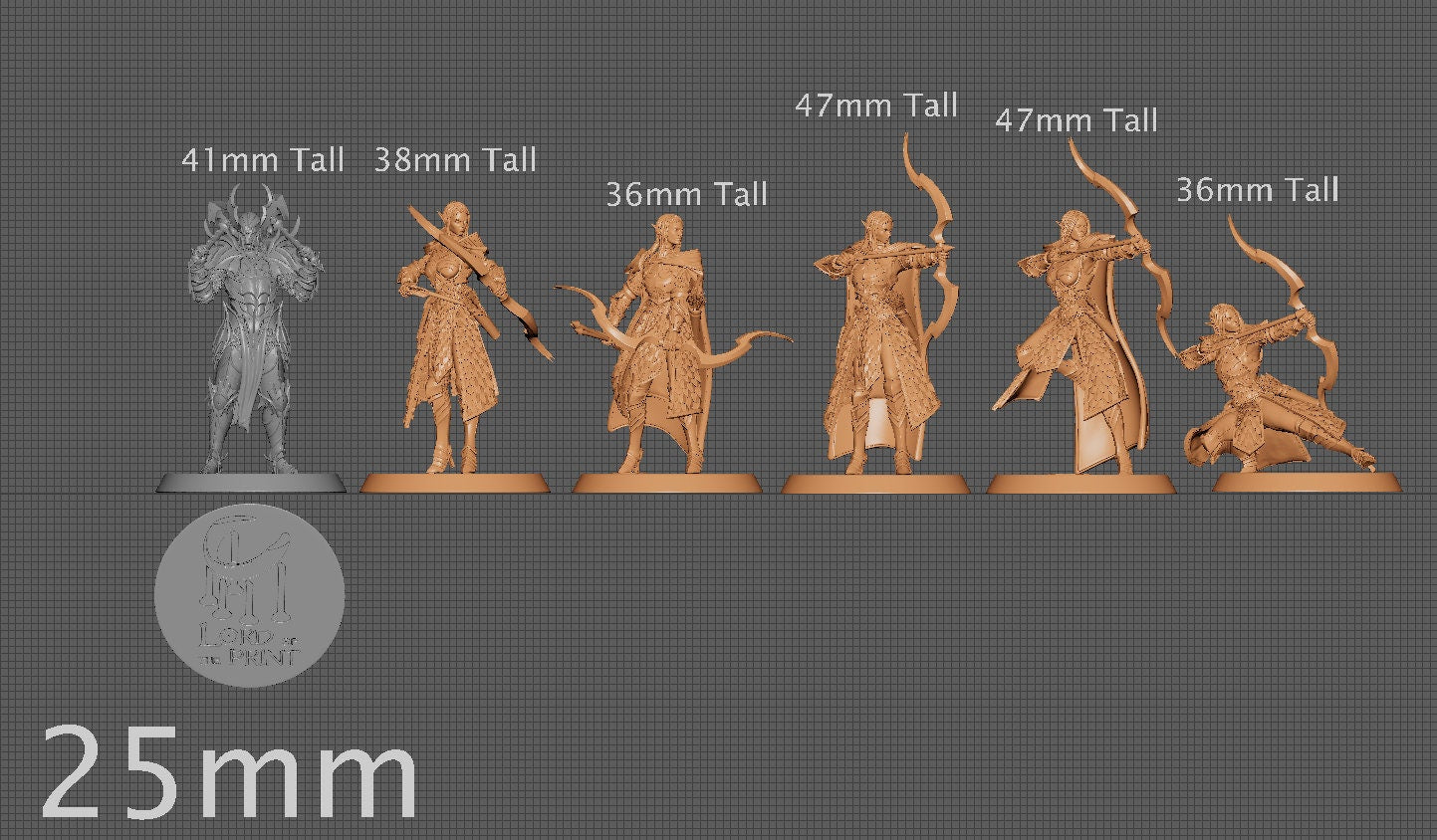 Archer Squadron | Aussie 3D Printed Miniatures and Terrain