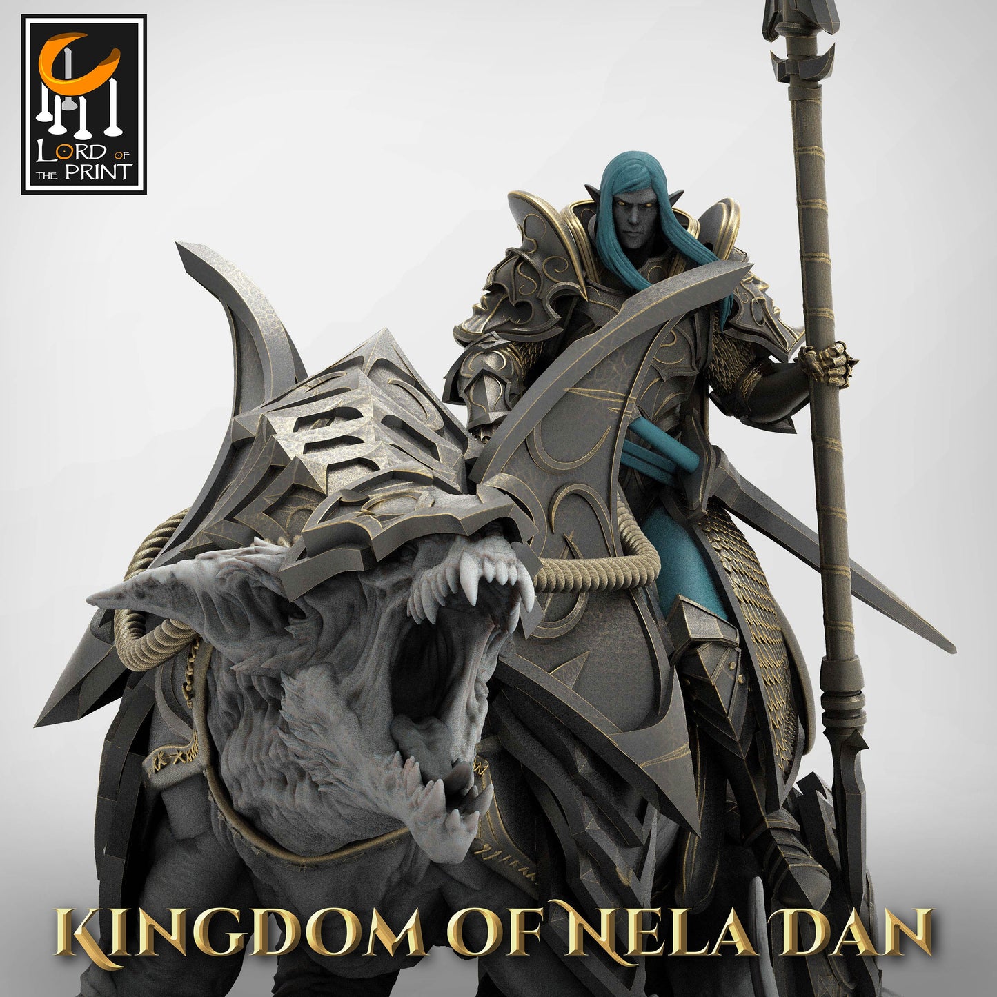 Lord Veir on Siri | Aussie 3D Printed Miniatures and Terrain