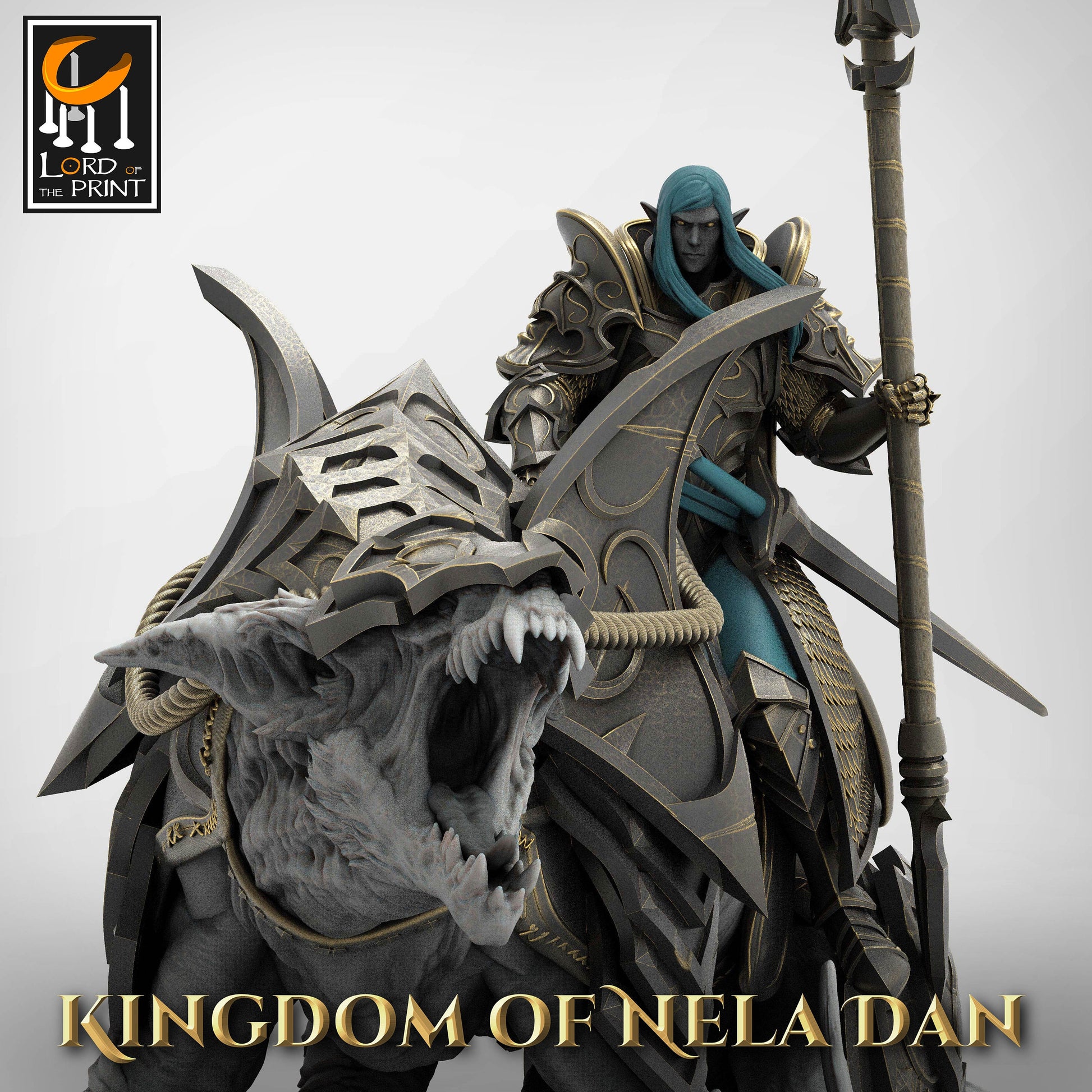 Lord Veir on Siri | Aussie 3D Printed Miniatures and Terrain