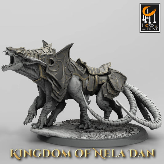 Siri Armored and Wild, Elvish Kingdom of Nela Dan, Lord of the Print | Dungeons and Dragons | Pathfinder | Table Top RPG | 3D Printed Model