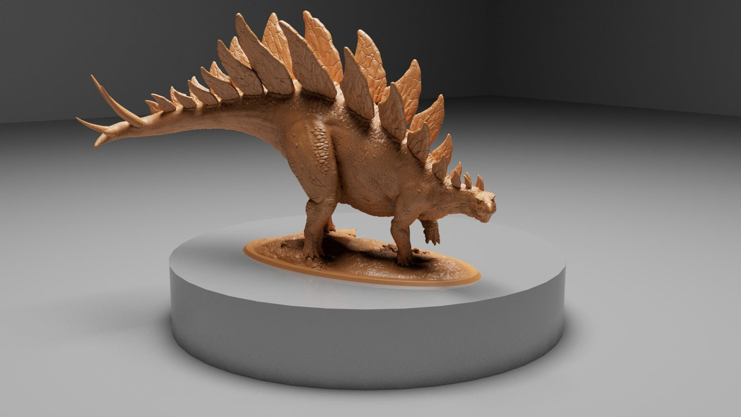 Stegosaurus RUN!, Dinotopia, Lord of the Print | Dungeons and Dragons | Pathfinder | Table Top RPG | 3D Printed Model