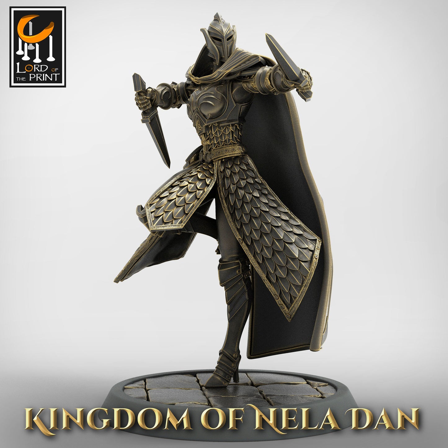 All Weapon Squadron, Elvish Kingdom of Nela Dan, Lord of the Print | Dungeons and Dragons | Pathfinder | Table Top RPG | 3D Printed Model