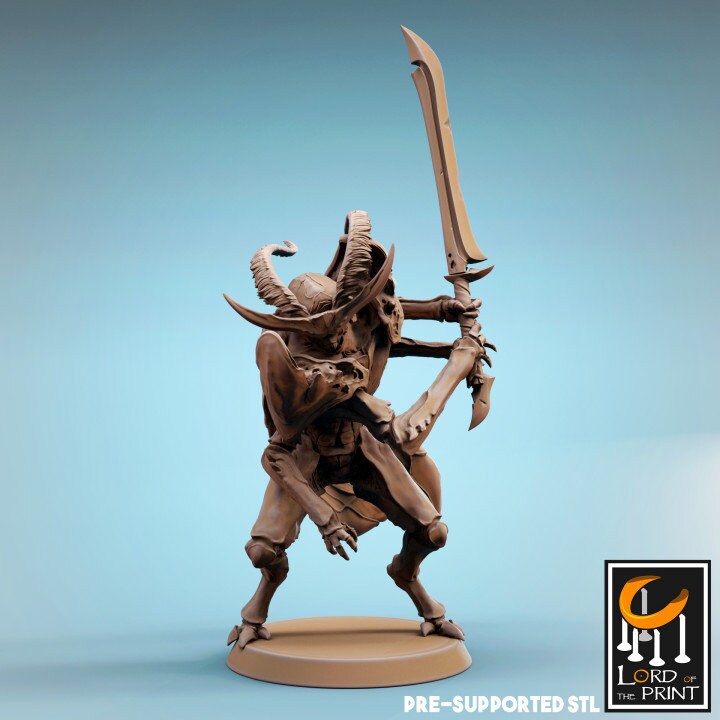 Thri-Kreen, Lord of the Print | Dungeons and Dragons | Pathfinder | Table Top RPG | 3D Printed Model