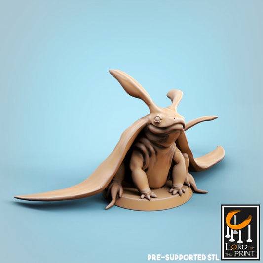 Fintoad, Lord of the Print | Dungeons and Dragons | Pathfinder | Table Top RPG | 3D Printed Model