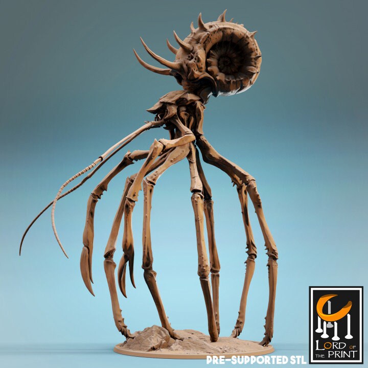 CrabWader, Lord of the Print | Dungeons and Dragons | Pathfinder | Table Top RPG | 3D Printed Model