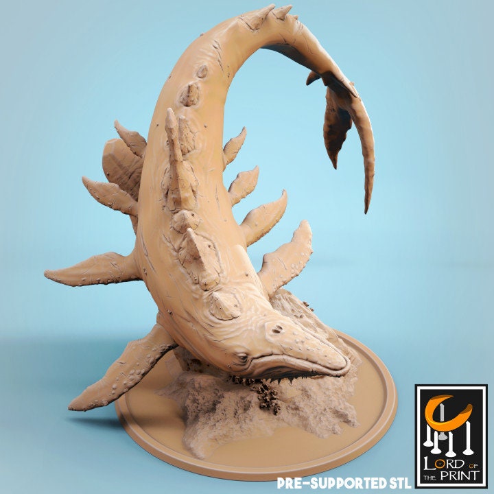 Bearded Whales, Lord of the Print | Dungeons and Dragons | Pathfinder | Table Top RPG | 3D Printed Model