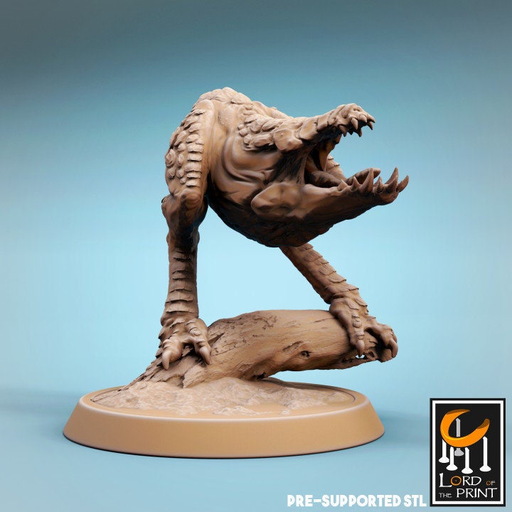 Scavengers, Monsters, Lord of the Print | Dungeons and Dragons | Pathfinder | Table Top RPG | 3D Printed Model