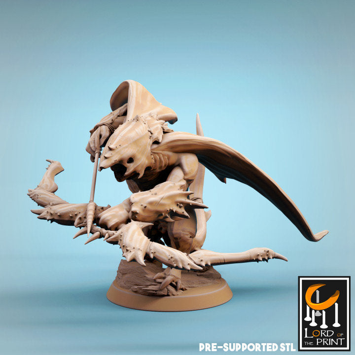 Ray-men Bow Squad, Lord of the Print | Dungeons and Dragons | Pathfinder | Table Top RPG | 3D Printed Model