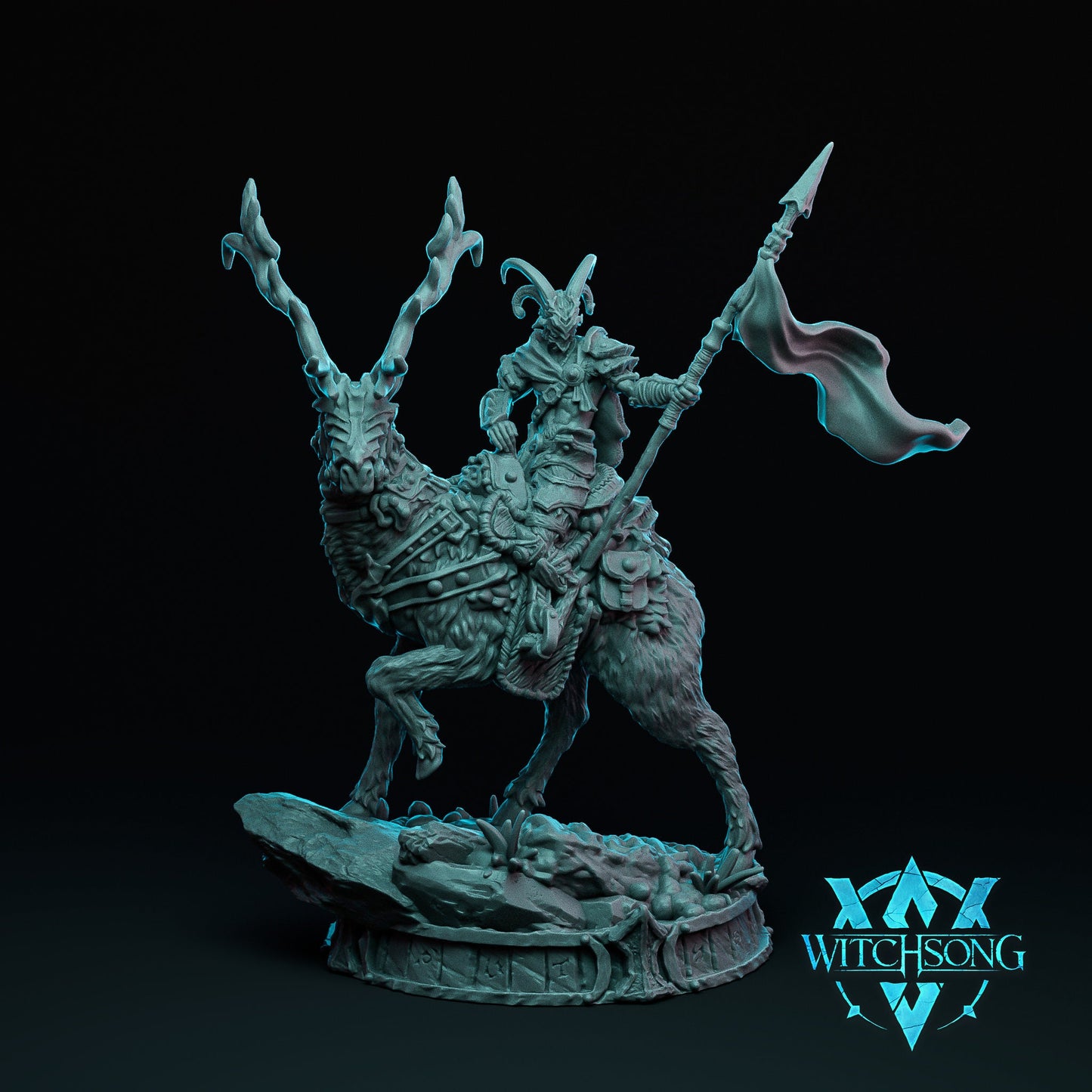 Lord of the Grove Lieutenants, Witchsong Miniatures | Dungeons and Dragons | Pathfinder | Table Top RPG | 3D Printed Model