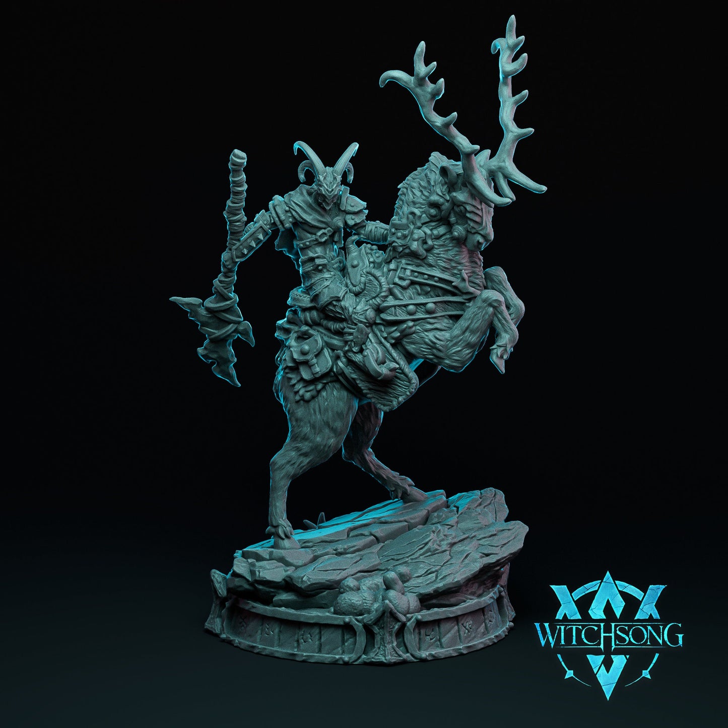 Lord of the Grove Lieutenants, Witchsong Miniatures | Dungeons and Dragons | Pathfinder | Table Top RPG | 3D Printed Model