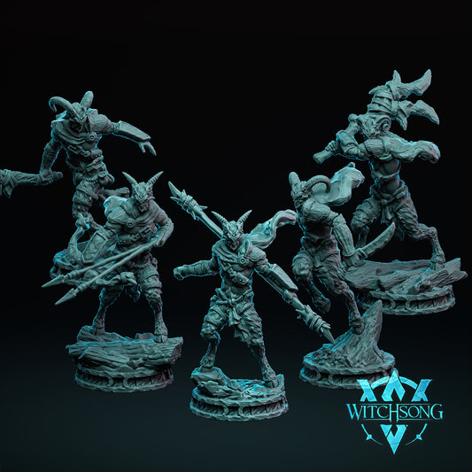 Lord of the Grove Soldiers, Witchsong Miniatures | Dungeons and Dragons | Pathfinder | Table Top RPG | 3D Printed Model