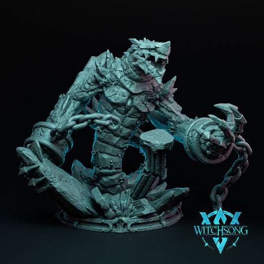 Great Temple Guardian, Bust Option, Witchsong Miniatures | Dungeons and Dragons | Pathfinder | Table Top RPG | 3D Printed Model