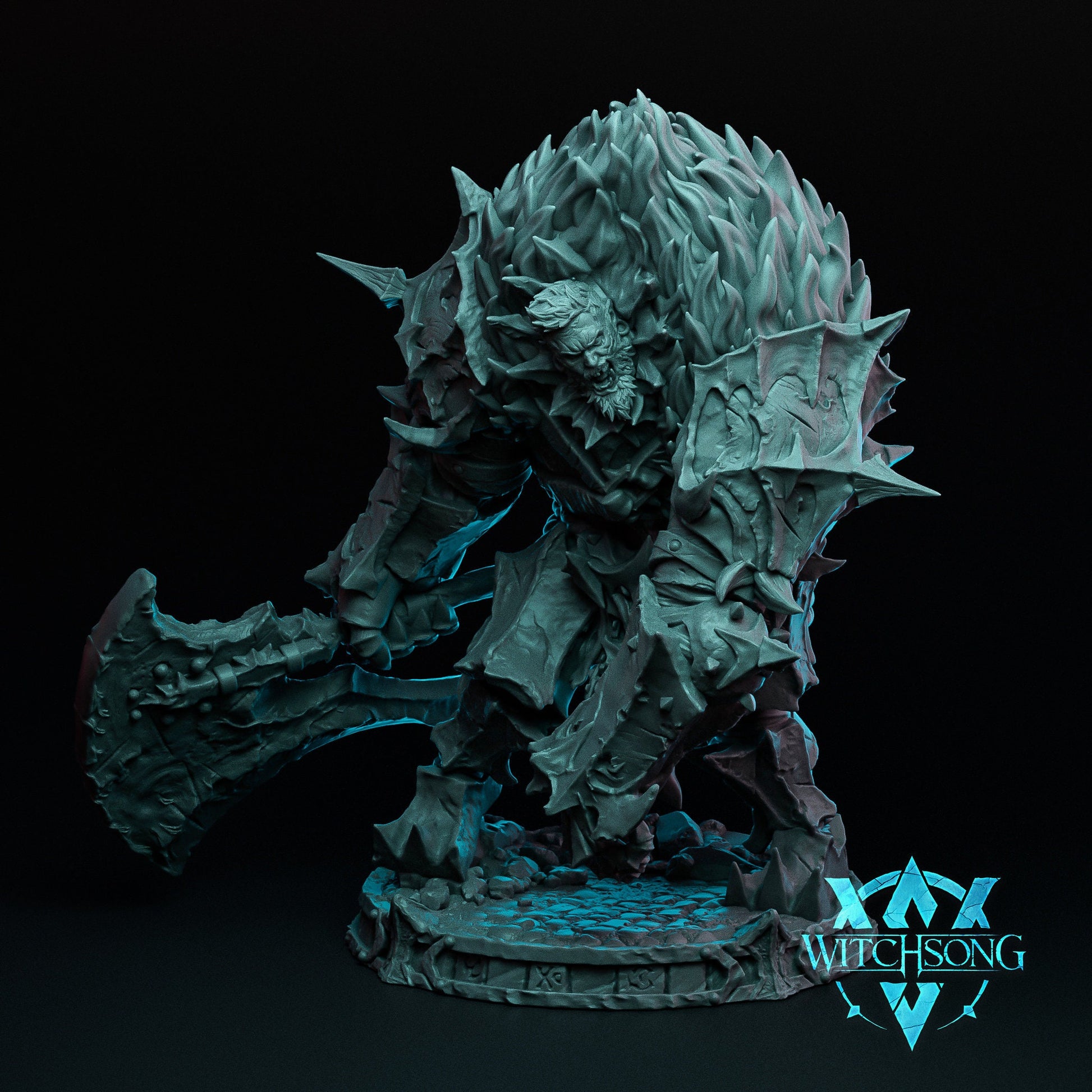 Lukus, Witchsong Miniatures | Dungeons and Dragons | Pathfinder | Table Top RPG | 3D Printed Model