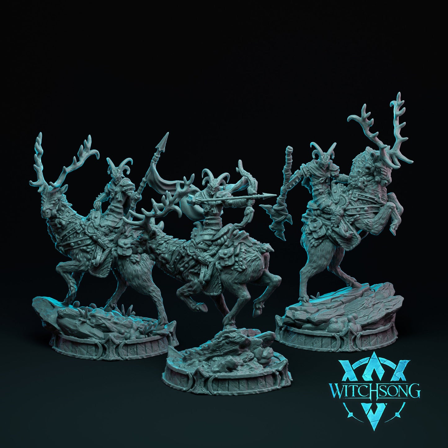 Lord of the Grove Lieutenants, Witchsong Miniatures | Dungeons and Dragons | Pathfinder | Table Top RPG | 3D Printed Model