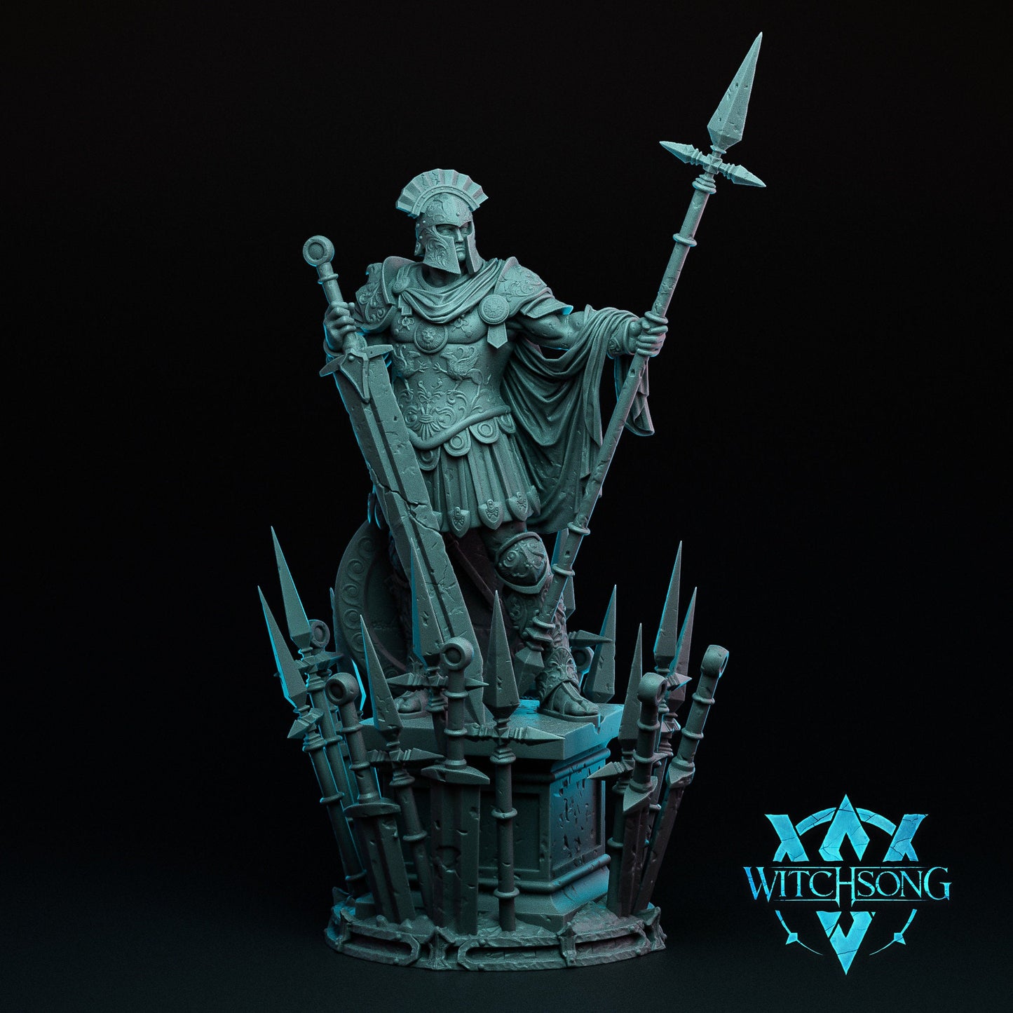 Stonewarn Sentry, Witchsong Miniatures | Dungeons and Dragons | Pathfinder | Table Top RPG | 3D Printed Model
