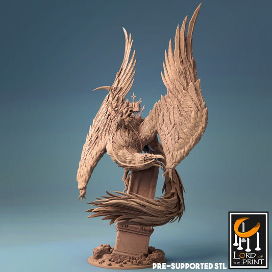 Death, The Four Horsemen, Lord of the Print | Dungeons and Dragons | Pathfinder | Table Top RPG | 3D Printed Model