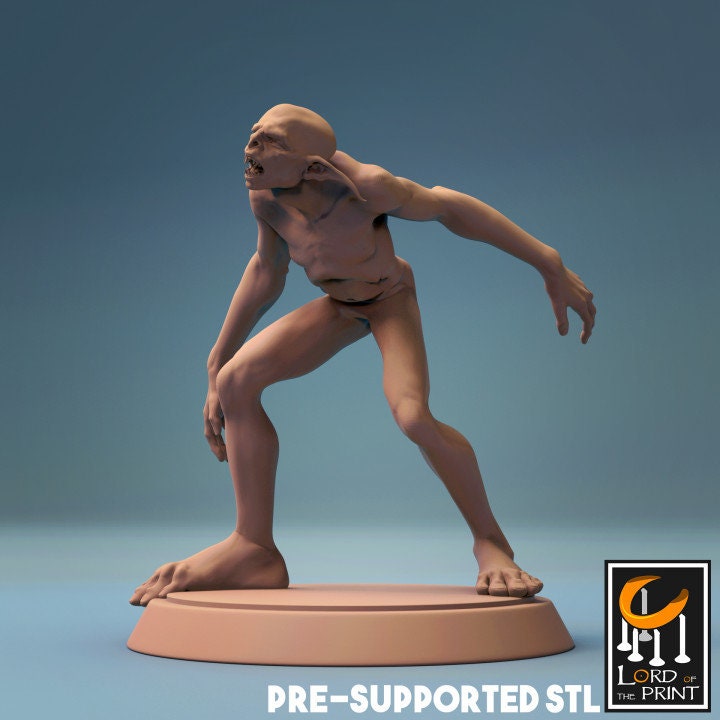 Goblins, Lord of the Print | Dungeons and Dragons | Pathfinder | Table Top RPG | 3D Printed Model