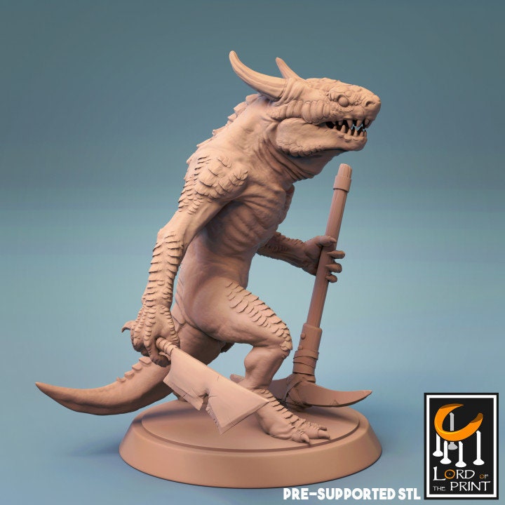 Kobolds, Lord of the Print | Dungeons and Dragons | Pathfinder | Table Top RPG | 3D Printed Model