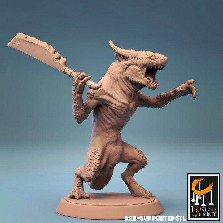 Kobolds, Lord of the Print | Dungeons and Dragons | Pathfinder | Table Top RPG | 3D Printed Model