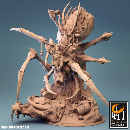 Pestilence, Lord of the Print | Dungeons and Dragons | Pathfinder | Table Top RPG | 3D Printed Model