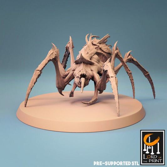 Pestilence Spider, Lord of the Print| Dungeons and Dragons | Pathfinder | Table Top RPG | 3D Printed Model