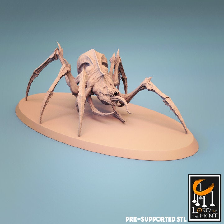 Pestilence Spider, Lord of the Print| Dungeons and Dragons | Pathfinder | Table Top RPG | 3D Printed Model