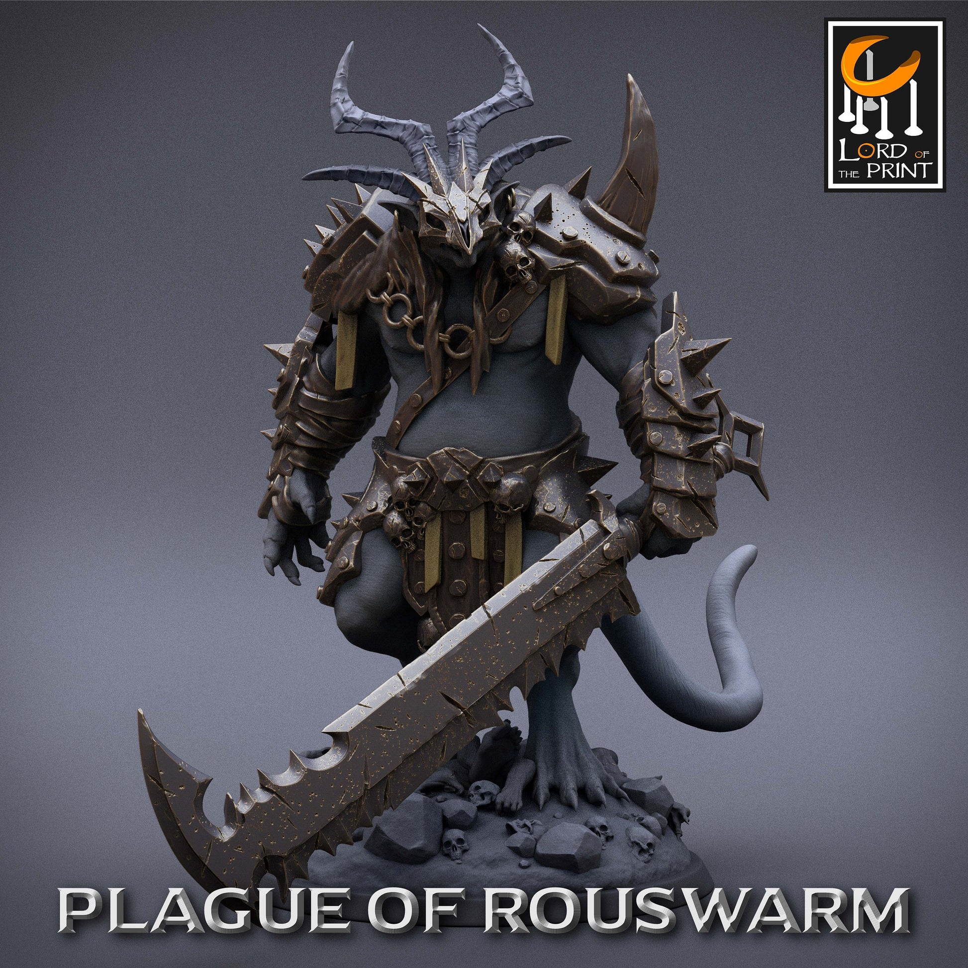 Rustscreamer, Plague of the Rouswarm, Lord of the Print| Dungeons and Dragons | Pathfinder | Table Top RPG | 3D Printed Model