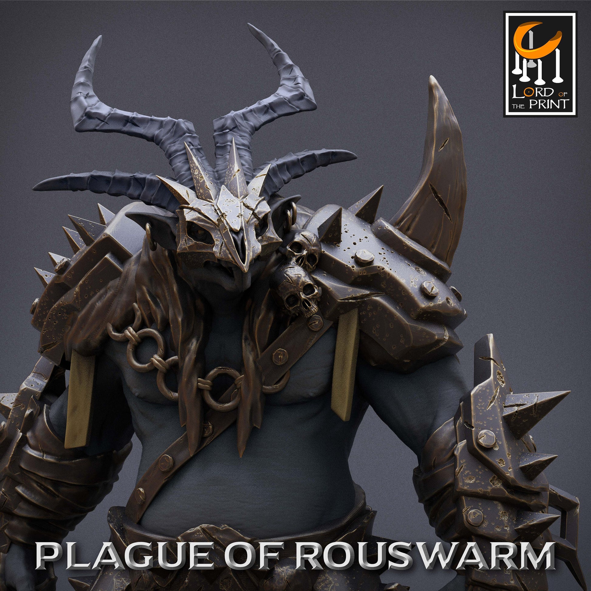 Rustscreamer, Plague of the Rouswarm, Lord of the Print| Dungeons and Dragons | Pathfinder | Table Top RPG | 3D Printed Model