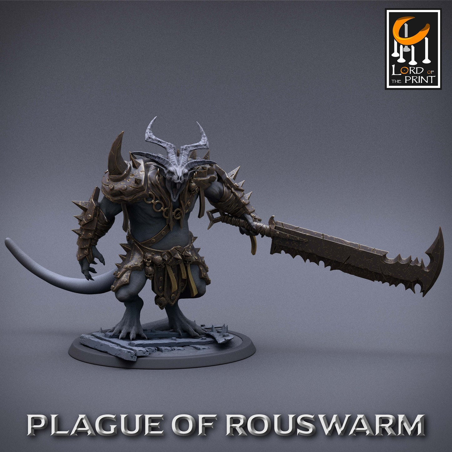 Heavy Soldiers, Plague of the Rouswarm, Lord of the Print| Dungeons and Dragons | Pathfinder | Table Top RPG | 3D Printed Model