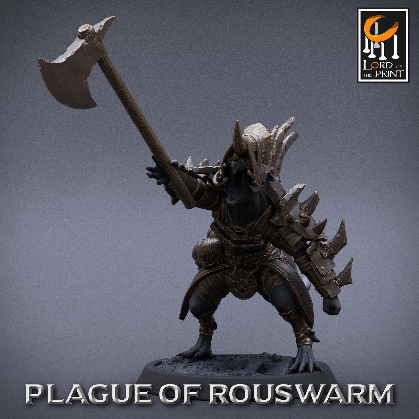 Rouswarm Warriors, Plague of the Rouswarm, Lord of the Print | Dungeons and Dragons | Pathfinder | Table Top RPG | 3D Printed Model