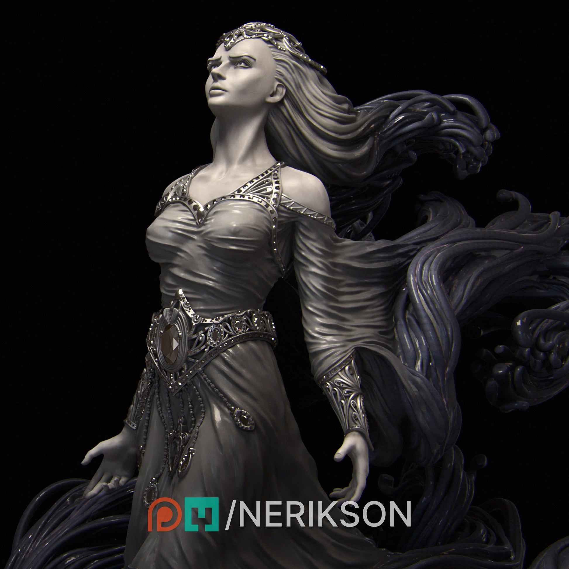 Shereen's Torment, Powerful NPC, Ernest Nemirovsky | Dungeons and Dragons | Pathfinder | Table Top RPG | 3D Printed Model