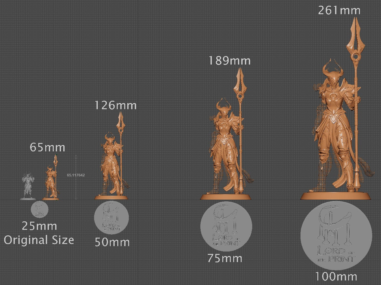 Halaliel the Celestial Guardian, Powerful NPC, Lord of the Print| Dungeons and Dragons | Pathfinder | Table Top RPG | 3D Printed Model