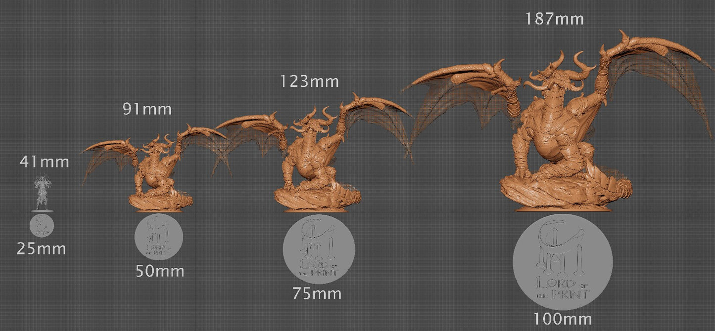 Elder Cloud Dragon, The Heaven Dragon, Lord of the Print | Dungeons and Dragons | Pathfinder | Table Top RPG | 3D Printed Model